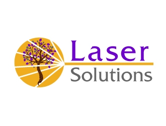 Laser Solutions logo design by nexgen