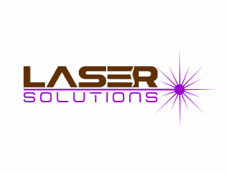 Laser Solutions logo design by bosbejo