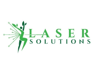 Laser Solutions logo design by jishu