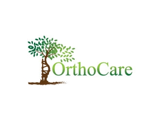OrthoCare logo design by Erasedink