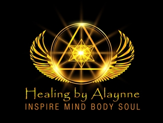 Inspire  Mind Body Soul   Healing by Alaynne logo design by Roma