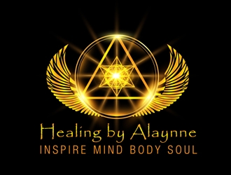 Inspire  Mind Body Soul   Healing by Alaynne logo design by Roma