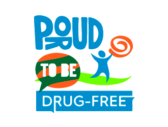Proud To Be Drug Free logo design by Roco_FM