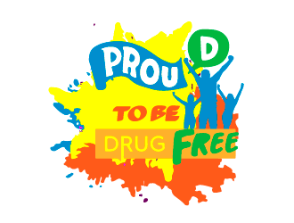 Proud To Be Drug Free logo design by Roco_FM