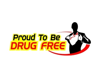 Proud To Be Drug Free logo design by mckris