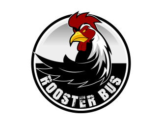 Rooster Bus logo design by Kruger