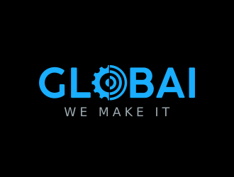 GLOBAI logo design by Dakon