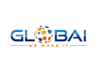 GLOBAI logo design by uttam