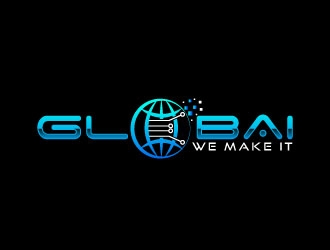 GLOBAI logo design by uttam