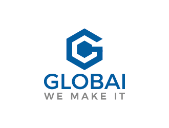 GLOBAI logo design by mhala