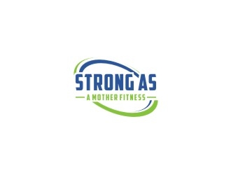 Strong As A Mother Fitness logo design by bricton