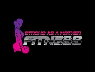 Strong As A Mother Fitness logo design by Erasedink