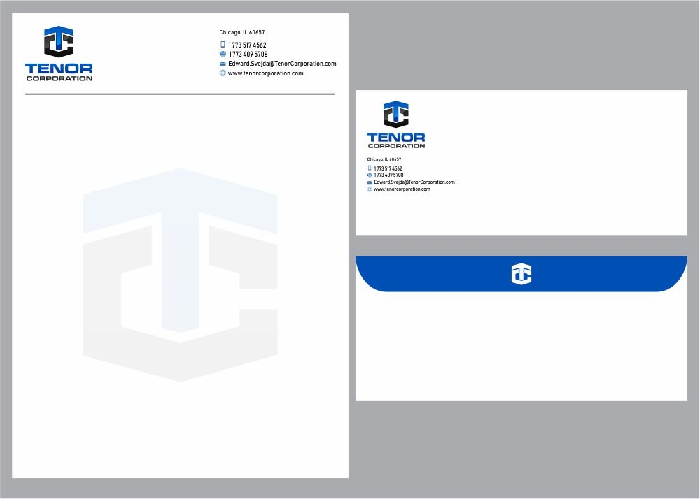 Tenor Corporation logo design by Al-fath