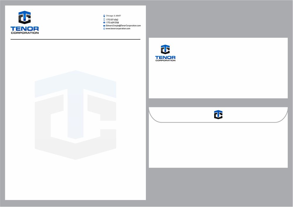 Tenor Corporation logo design by Al-fath