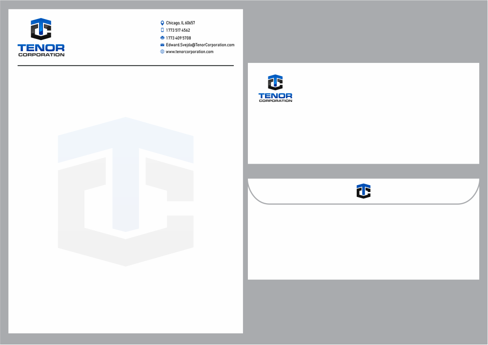 Tenor Corporation logo design by Al-fath