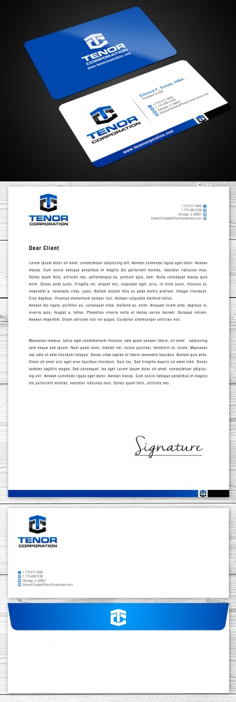 Tenor Corporation logo design by mattlyn