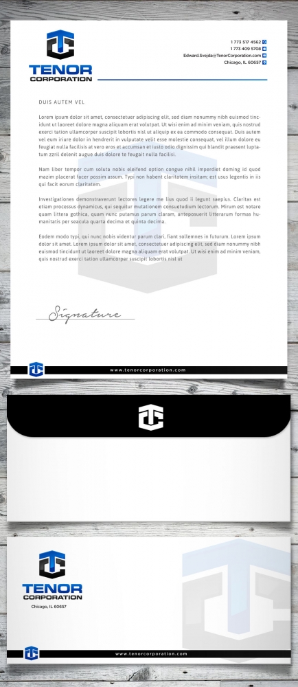 Tenor Corporation logo design by scriotx