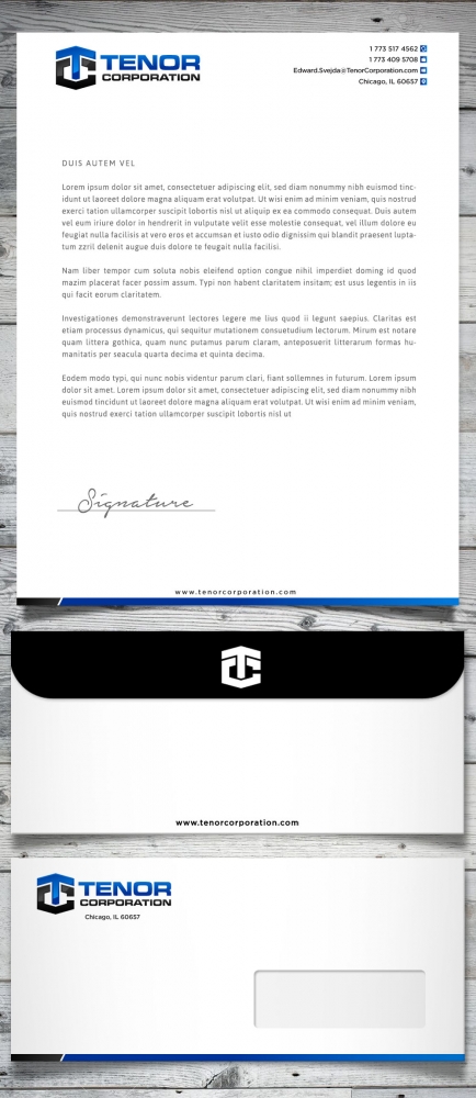 Tenor Corporation logo design by scriotx