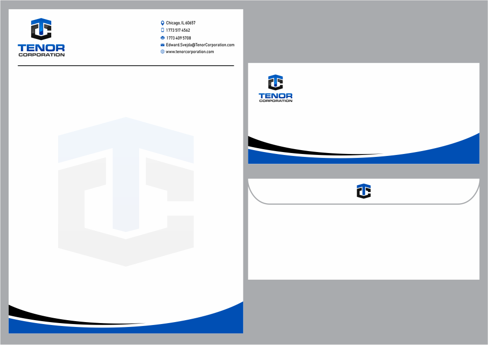 Tenor Corporation logo design by Al-fath