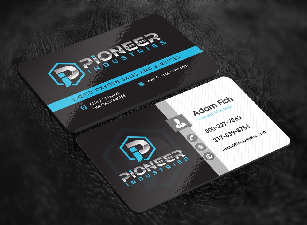 Pioneer Industries logo design by abss