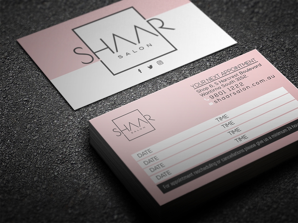 Shaar Salon logo design by aamir