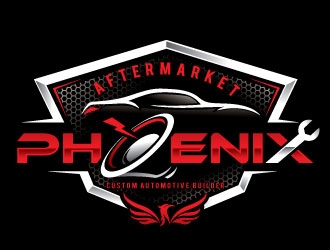 Aftermarket Phoenix  logo design by REDCROW