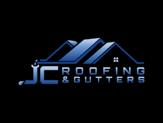 JC Roofing & Gutters logo design by nona