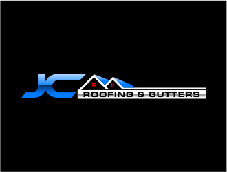 JC Roofing & Gutters logo design by mutafailan