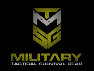 MTSG MILITARY TACTICAL SURVIVAL GEAR logo design by xteel