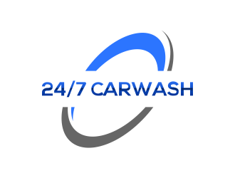 24/7 CarWash logo design by MUNAROH