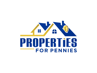 Properties For Pennies logo design by mikael