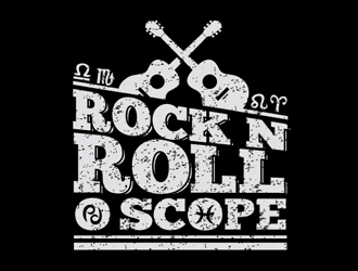 Rock n Roll O Scope logo design by shere