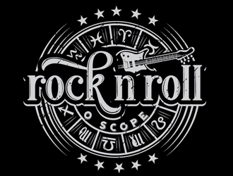 Rock n Roll O Scope logo design by shere