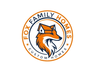 Fox Family Homes logo design by aRBy