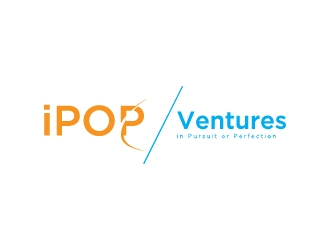 iPOP Ventures logo design by wongndeso