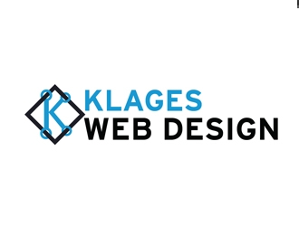 Klages Web Design logo design by Roma