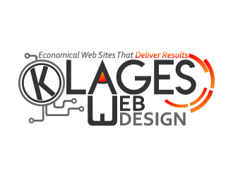 Klages Web Design logo design by fastsev