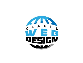 Klages Web Design logo design by samuraiXcreations