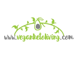 www.veganketoliving.com logo design by BaneVujkov