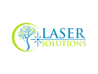 Laser Solutions logo design by evdesign