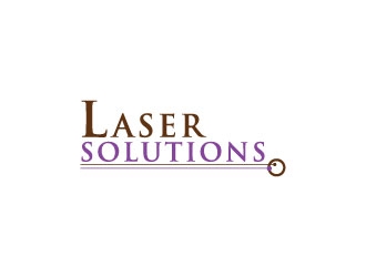 Laser Solutions logo design by Erasedink