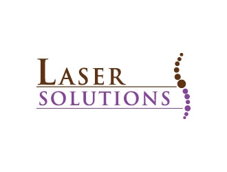 Laser Solutions logo design by Erasedink