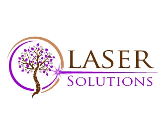Laser Solutions logo design by REDCROW