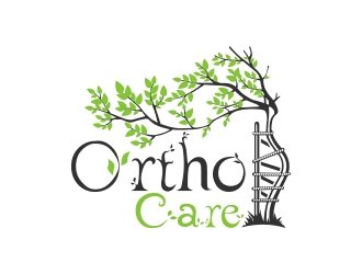 OrthoCare logo design by fawadyk