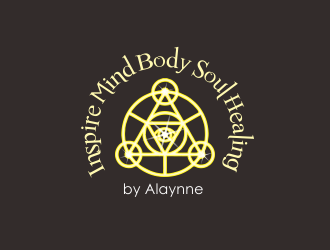 Inspire  Mind Body Soul   Healing by Alaynne logo design by YONK