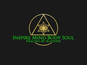 Inspire  Mind Body Soul   Healing by Alaynne logo design by MRANTASI