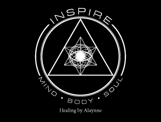 Inspire  Mind Body Soul   Healing by Alaynne logo design by torresace