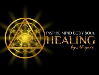 Inspire  Mind Body Soul   Healing by Alaynne logo design by jaize