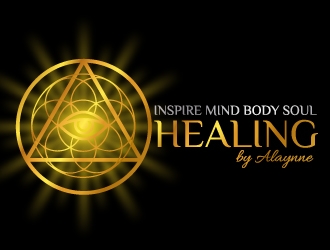 Inspire  Mind Body Soul   Healing by Alaynne logo design by jaize