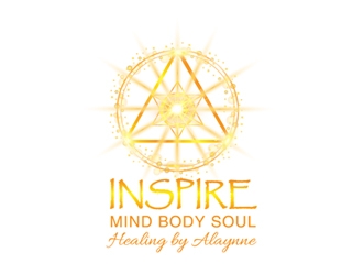 Inspire  Mind Body Soul   Healing by Alaynne logo design by Roma